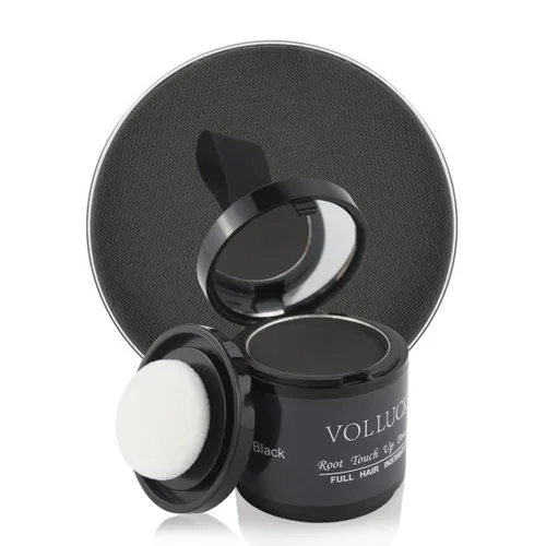 Miniatura 9 de Polvo de retoque de raíz, polvo instantáneo para la línea del cabello para áreas delgadas y cobertura de cabello gris, cobertura de raíz natural