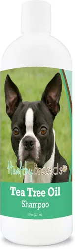 Miniatura 152 de Healthy Breeds Doberman Pinscher Champú de aceite de árbol de té, formulado para piel seca e irritada, reduce la caspa, aroma a gaulteria, 8 onzas