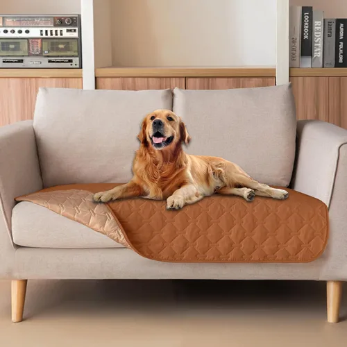 Miniatura 107 de gogobunny Manta 100% Impermeable de Doble Cara para Perros, Cubierta Suave para Cama de Mascotas, Reversible, Protege Muebles, Sillón, Sofá, Coche