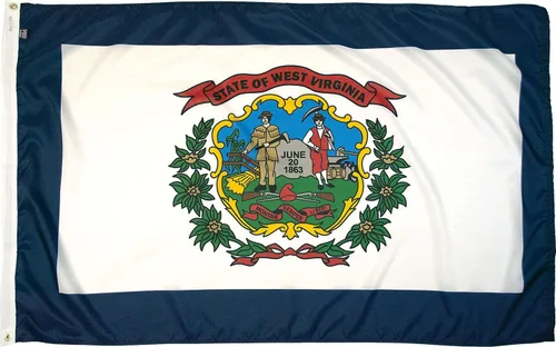 Miniatura 62 de FlagSource Bandera del estado de nailon de Iowa, fabricada en los Estados Unidos, 4 x 6 pies Iowa 4x6
