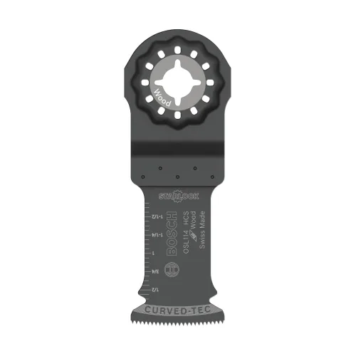 Miniatura 5 de Bosch OSL114 1-1/4 pulg. Starlock® Cuchilla de corte de inmersión de acero de alto carbono para herramienta multioscilante