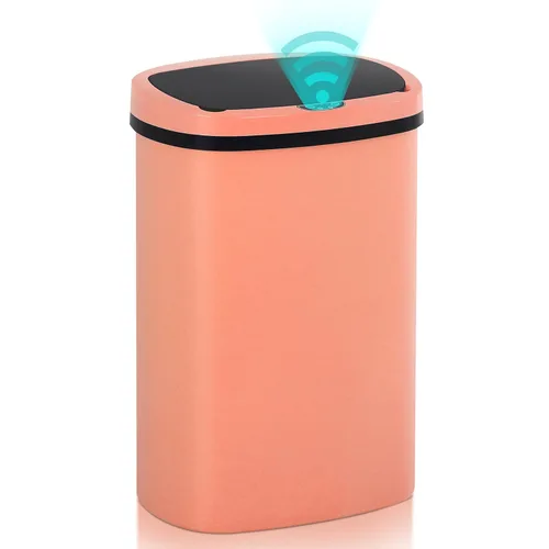 Miniatura 19 de Basurero de cocina con sensor de movimiento de 13 galones, cubo de basura con sensor automático de 50 L, cubo de basura inteligente con tapa