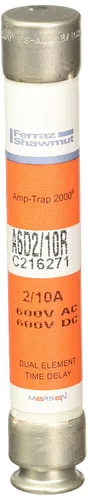 Mersen a6d-r amp-trap Clase de 2000 time-delay/RK1 Fusible con fusible visual Open Indicador, 1