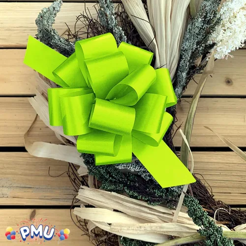 Miniatura 6 de PMU Lazos de cuerda para tirar – Lazos de regalo para bodas, cumpleaños y aniversarios – Lazos de cinta para flores y decoración de cestas – Lazo