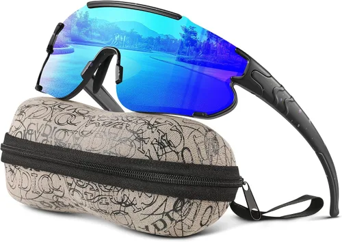 Miniatura 23 de Gafas de sol polarizadas de béisbol para niños: gafas de sol deportivas para niños y niñas de 3 a 12 años, lentes de sol para ciclismo y correr