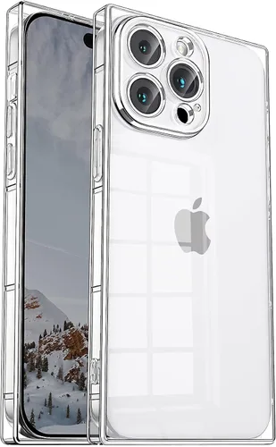Miniatura 36 de Funda Tzomsze Compatible con iPhone Air Clear Funda, Protección de Cámara, Esquinas Reforzadas TPU Delgada Resistente a Golpes Funda Protectora