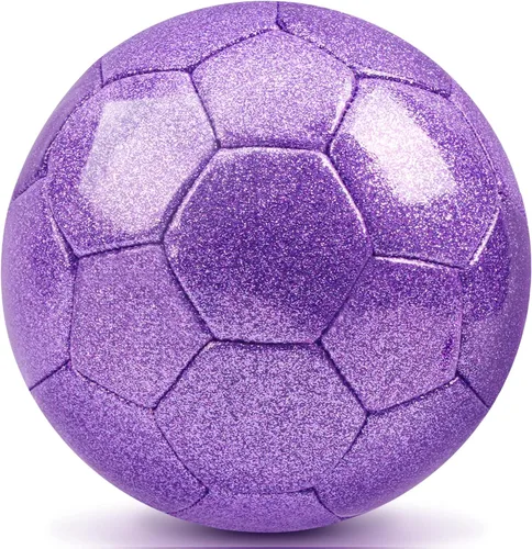 Miniatura 10 de DLUGOPIS Sparkling Pink Toddler Soccer Ball - Mini, Age 3-8, Indoor/Outdoor, Small Size for Boys & Girls (Sparkling Pink, 1)