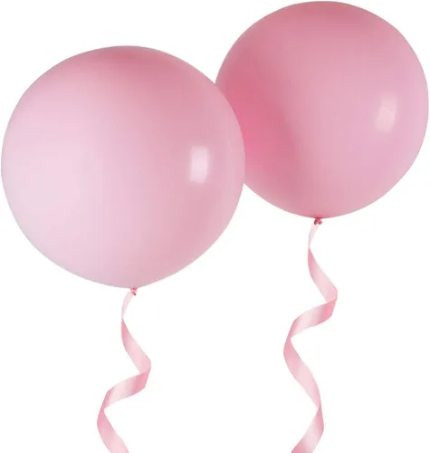 Miniatura 23 de Globos redondos gigantes de 36 pulgadas, paquete de 6 globos de látex negros para sesiones de fotos, bodas, baby shower, decoraciones de fiesta