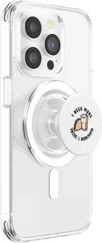 Miniatura 3 de Tacos & Horchata Mexican Food Lover Cinco de Mayo Mexicana PopSockets MagSafe PopGrip for iPhone