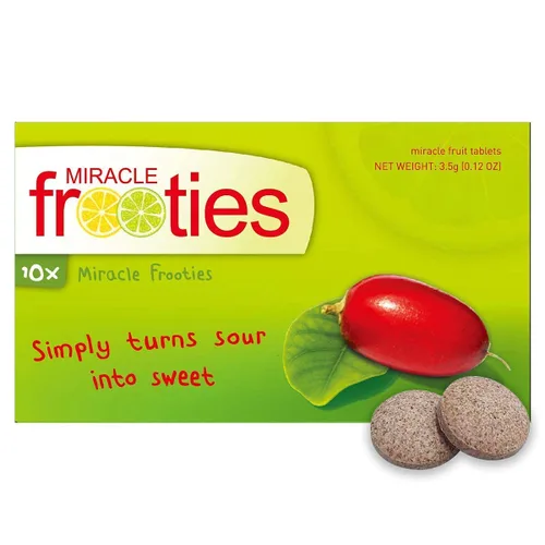 Miracle Frooties - Tabletas de frutas milagrosas recomendadas por Tiktok, convierte los alimentos agrios en dulces, sabor picante, cambia las