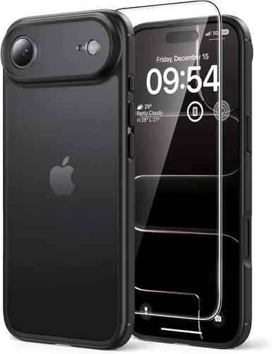 Miniatura 111 de TAURI Funda magnética 2 en 1 transparente para iPhone 14 Pro, compatible con Magsafe [no amarillenta] con protector de pantalla, protección de grado