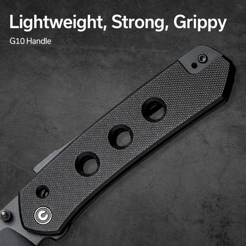 Miniatura 4 de CIVIVI Vision FG - Cuchillo de bolsillo para EDC, Superlock plegable con mango de 3.54 pulgadas Inversa Tanto Nitro-V Blade G-10, regalo ideal