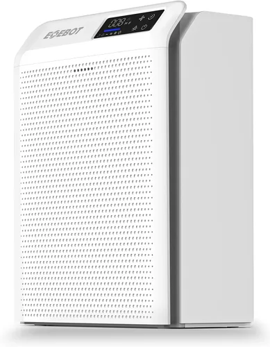 Purificadores de aire para habitaciones grandes del hogar, cubren hasta 1,996 pies cuadrados con filtro HEPA verdadero y prefiltro lavable, modo de