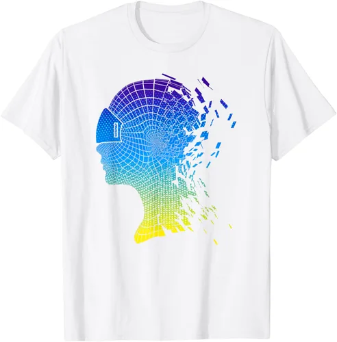 Miniatura 3 de Camiseta con diseño de auriculares de realidad virtual de VR Fans, Negro, S