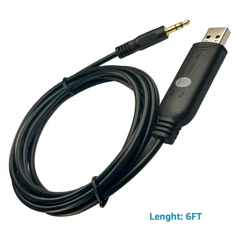 Miniatura 4 de DSD TECH SH-U35B USB RS232 a 0.138 in Cable serie con chip FTDI FT232RL 6FT