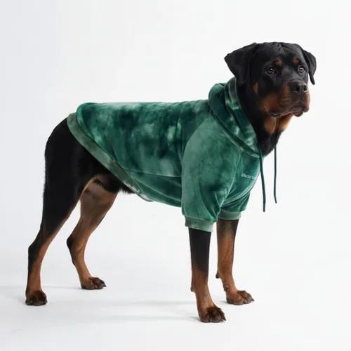 Miniatura 44 de Spark Paws Sudadera con capucha para perro, suéter de primera calidad para perros pequeños, medianos y grandes Trajes cálidos para bulldogs
