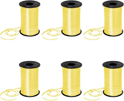 Miniatura 37 de PMU Tira de cinta rizadora negra de 500 yardas x 3/16 pulgadas para envolver regalos, decoración de cumpleaños, celebraciones, fiestas, accesorios