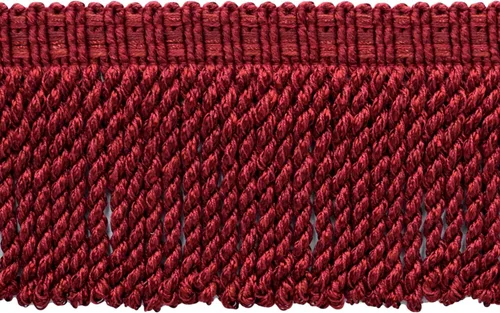Miniatura 10 de Colección Veranda de 3" (7.5 cm) de largo, borde de flecos de lingote de punto (BFV3), beige rojo cosecha multicolor #VNT21