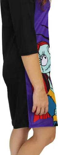 Miniatura 6 de Disney Nightmare Before Christmas - Pijama de manga 34 para mujer, Morado