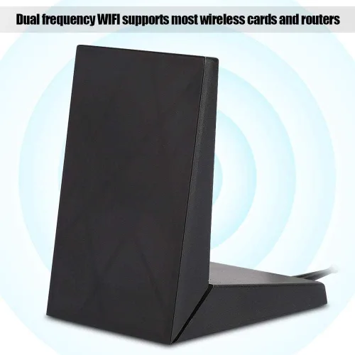 Miniatura 3 de Antena WiFi de doble banda de 8dBi 2.4GHz 5GHz de 2.4GHz Dual RP SMA, cable de extensión de tarjetas de red inalámbricas para router Asus Linksys
