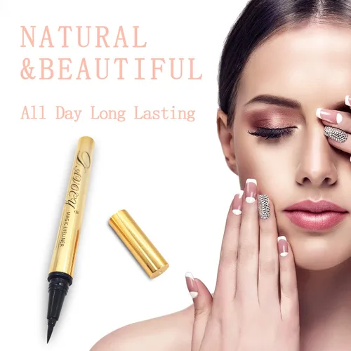 Miniatura 5 de Delineador de ojos magnético para pestañas postizas, sin necesidad de pegamento, adecuado para ojos sensibles, impermeable y a prueba de aceite