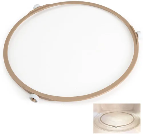 Paquete de 1 anillo de soporte giratorio para horno de microondas, soporte circular (sin plato giratorio de vidrio incluido), compatible con Lg