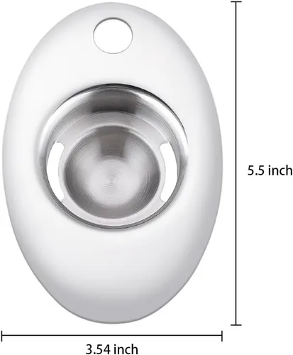 Miniatura 2 de Separador de huevos de acero inoxidable 304, filtro blanco de yema de huevo, divisor de huevos, para cocina, cocina, hornear pastel