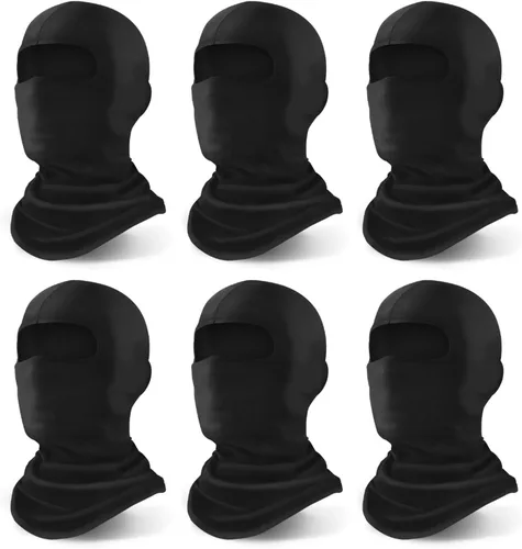 YESLIFE Pasamontañas de esquí para hombres, máscara facial de verano para cascos de motocicleta, accesorios de motocross, polaina de cuello, bandanas