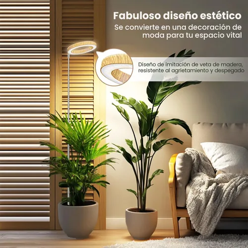 Miniatura 2 de Kullsinss Luces de cultivo para plantas de interior, luces de espectro completo para plantas de cultivo en interiores con temporizador de 6/12/16H