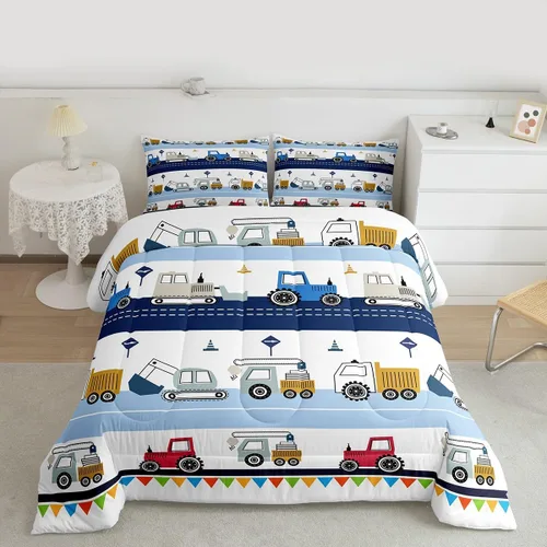 Miniatura 33 de Feelyou Juego de edredón de panda de dibujos animados para niños, edredón de animales lindos para niños y niñas, juego de ropa de cama kawaii panda