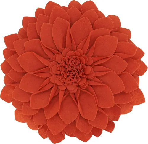 Miniatura 8 de SARO LIFESTYLE Almohada de fieltro en forma de flor