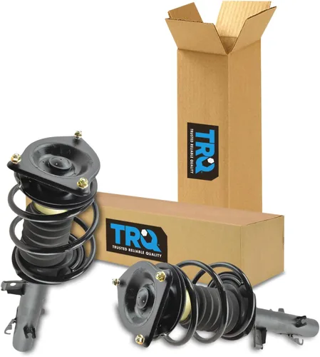Miniatura 210 de TRQ Conjunto de Amortiguador y Resorte Delantero Cargado con Resorte Helicoidal Pre-ensamblado Compatible con Jeep Cherokee Limited AWD 14-22 Sin