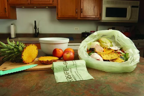 Miniatura 14 de Stout e2430e85 13 galones 24" x 30" Heavy Duty biodegradables bolsas de basura, 45 bolsas por caja, astm6400, verde, fabricado en Estados Unidos por
