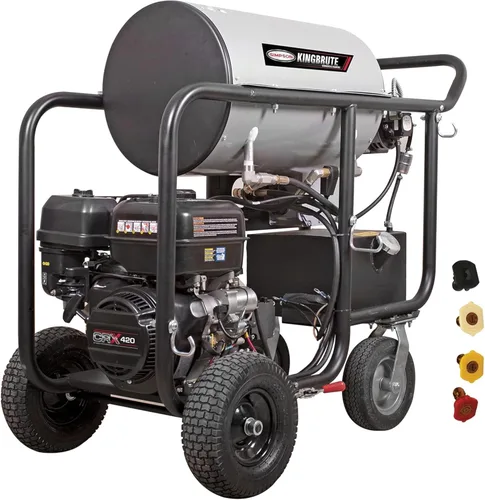 Miniatura 10 de Simpson Lavadora a Presión de Gas de Limpieza de 4000 PSI, Lavadora a Presión de 4.0 GPM para Uso con Agua Caliente, Motor Honda GX390, Manguera