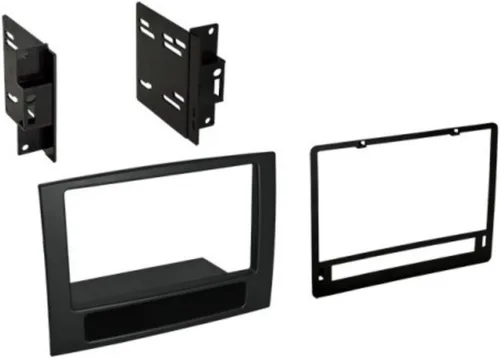 Miniatura 2 de Kit de tablero doble DIN de American International para Dodge RAM (2006-2008) Kit completo con adaptador de antena de posventa y arnés de cable