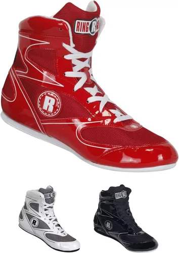 Miniatura 3 de Ringside Zapatos de Boxeo Invictos, Zapatos de Cuero Sintético para Hombres y Mujeres, Ligeros, Zapatos de Tobillo Altos para Boxeo, Entrenamiento