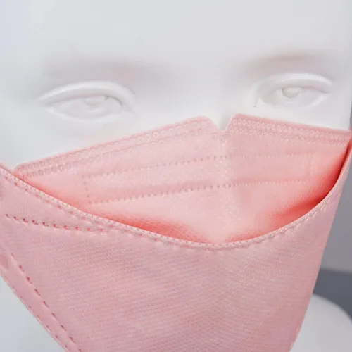Miniatura 5 de Paquete de 20 mascarillas KF94 negras empaquetadas individualmente, unisex, filtros de 4 capas para adultos y mayores, coloridos