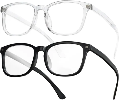 CCVOO Gafas de lectura para mujeres/hombres, lentes, lectores de luz azul para mujeres/hombres, anteojos de computadora, tramposos