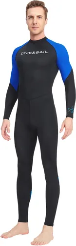 Miniatura 7 de Protector de erupción de cuerpo completo para mujeres y hombres, traje de neopreno deportivo con cremallera frontal de una pieza para buceo, surf