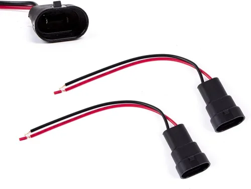 Miniatura 7 de x xotic tech H4 9003 HB2 Arnés de cable de servicio pesado hembra conector de extensión de coleta H4 a 3 pines adaptador para luz antiniebla, etc. 2