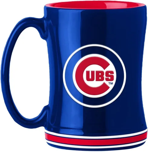 Miniatura 2 de MLB - Taza unisex de 14 oz con relieve esculpido