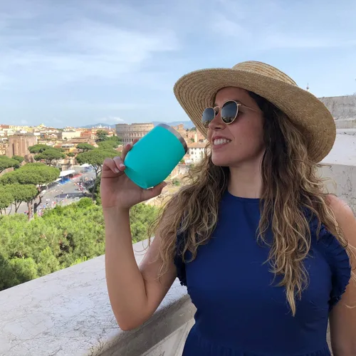 Miniatura 6 de CHILLOUT LIFE - Vaso de acero inoxidable de 12 onzas con tapa y caja de regalo, diseño de viaje con recubrimiento en polvo, aislamiento al vacío