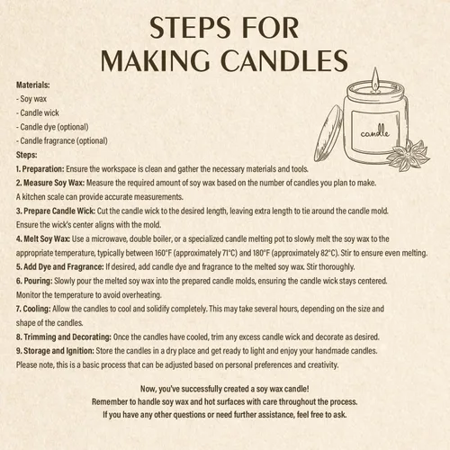 Miniatura 8 de Cera de soja, cera natural Waxcanpy para velas, cera de soja orgánica para fabricación de velas de granja, sin aditivos, inofensiva y pura (5 libras)