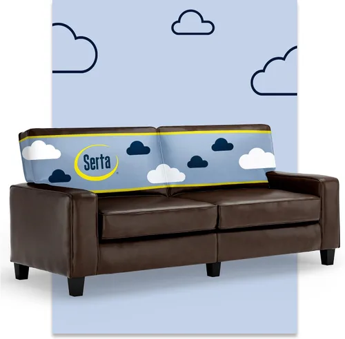 Miniatura 56 de Serta Palisades Sofás Tapizados para Sala, Sofá de Diseño Moderno, Tela, Beige