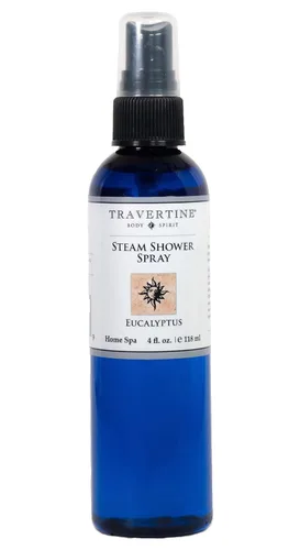Miniatura 11 de Travertine Spray de ducha de vapor Spa, eucalipto y cítricos, 2 onzas.