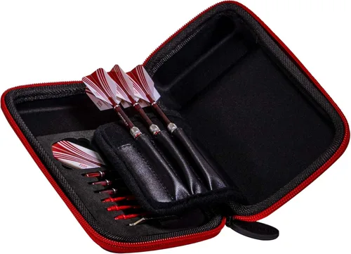 Miniatura 5 de Casemaster Sport - Estuche para dardos con capacidad para un juego de dardos y cuenta con almacenamiento integrado para vuelos, puntas y cañas