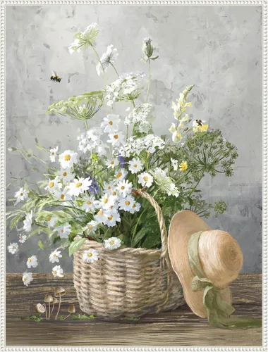 Miniatura 14 de Amanti Art Lienzo enmarcado para pared, 24 x 18 pulgadas, casa de campo de jardinería III por Danhui Nai, lienzo enmarcado para pared, obras de arte