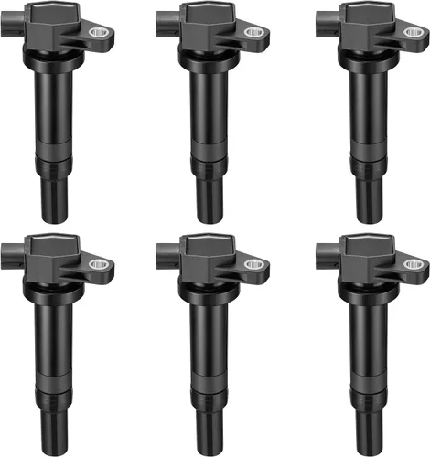 Miniatura 27 de BDFHYK Bobinas de encendido UF611 y bujía iridio XP6203 compatible con Hyundai Equus Genesis Sonata Tucson Kia Borrego K900 Optima Sorento V8 l4