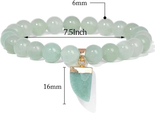 Miniatura 4 de Pulsera de dragón genial para hombre, protección de obsidiana, buena suerte, para hombre, borther/bofriend/esposo, cuentas de cristal real, joyería