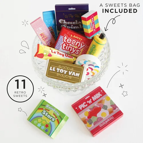 Miniatura 5 de Le Toy Van - Juego de comida de madera para jugar con dulces de simulación Juguete de madera para niños Ideal como regalo - Adecuado